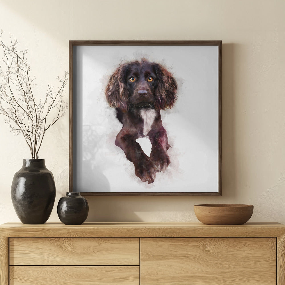 Baby Puppy Poster