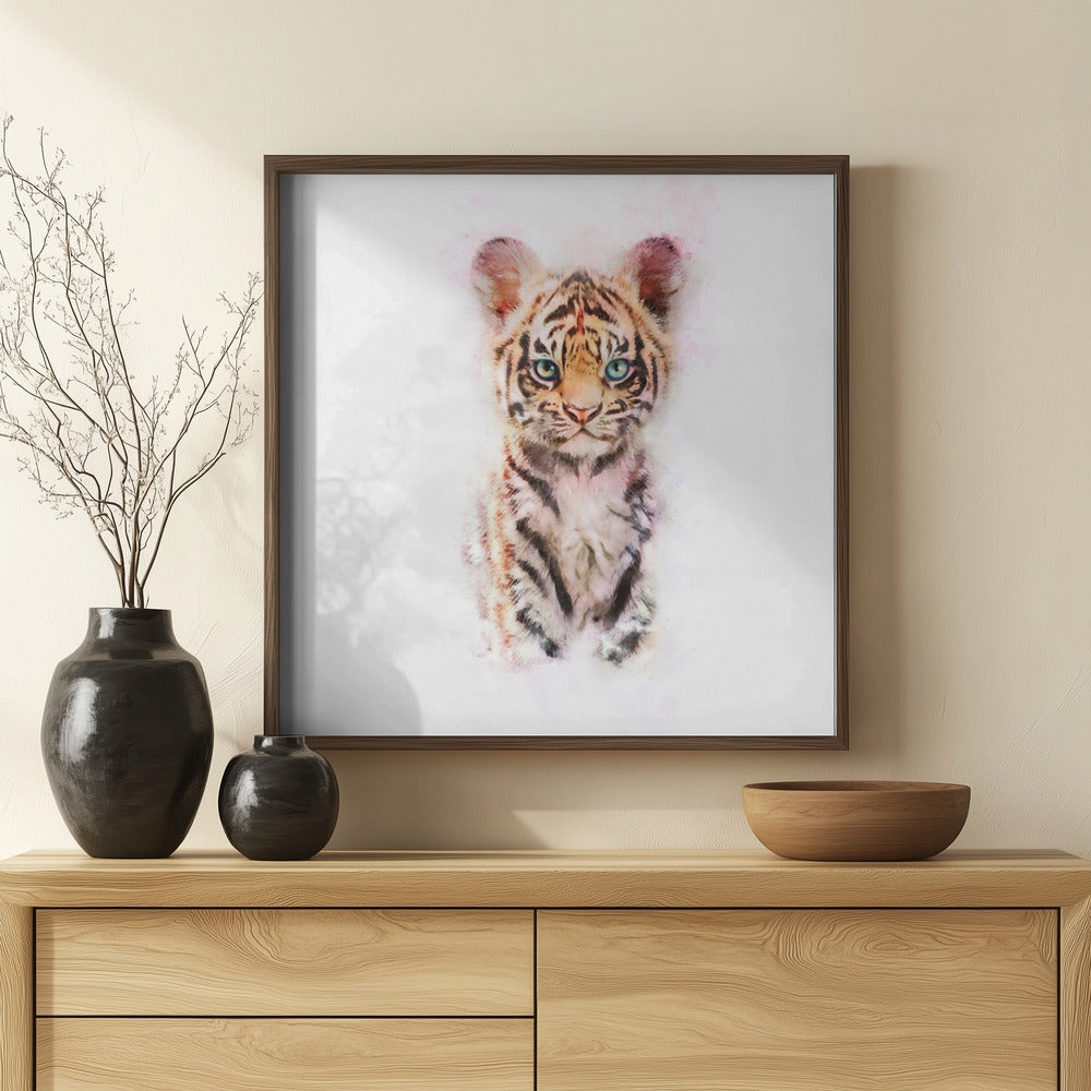 Baby Tiger Poster