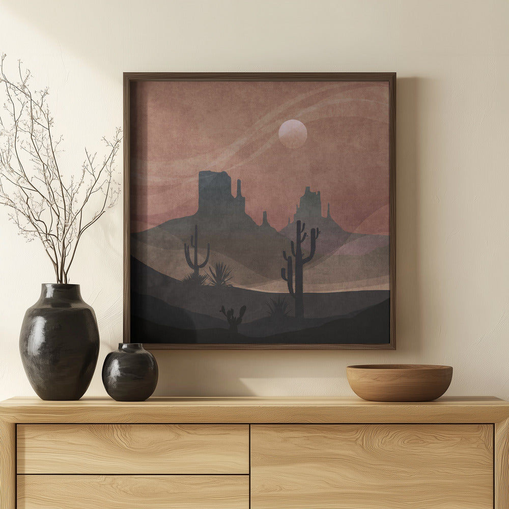 Cowboy Valley Poster