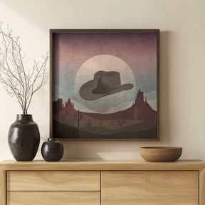 Cowboy Hat Poster