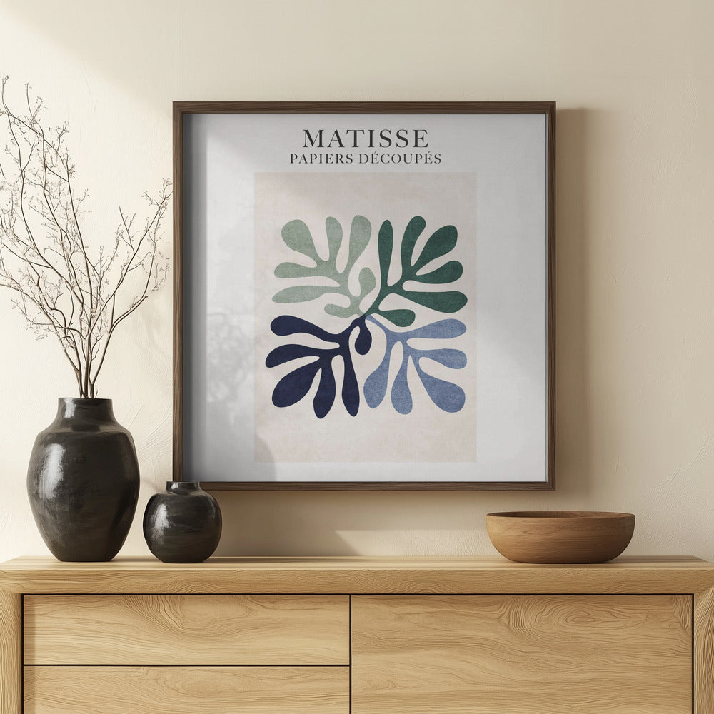 Line Girls Renkli Matisse Poster