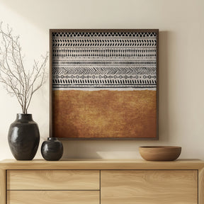 Kilim Turuncu Poster