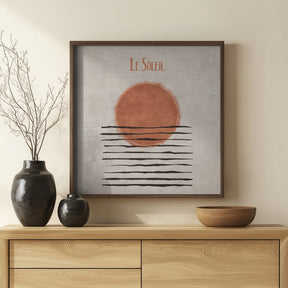 Le Soleil Poster