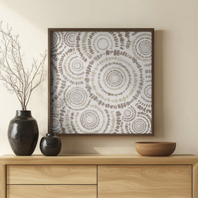 Agac Boho Pattern Poster