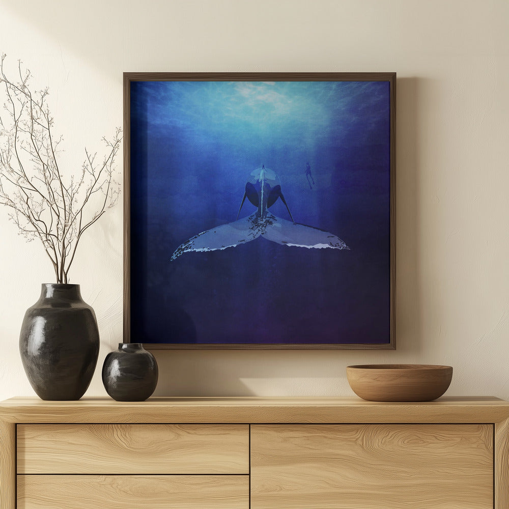 Whale Poster