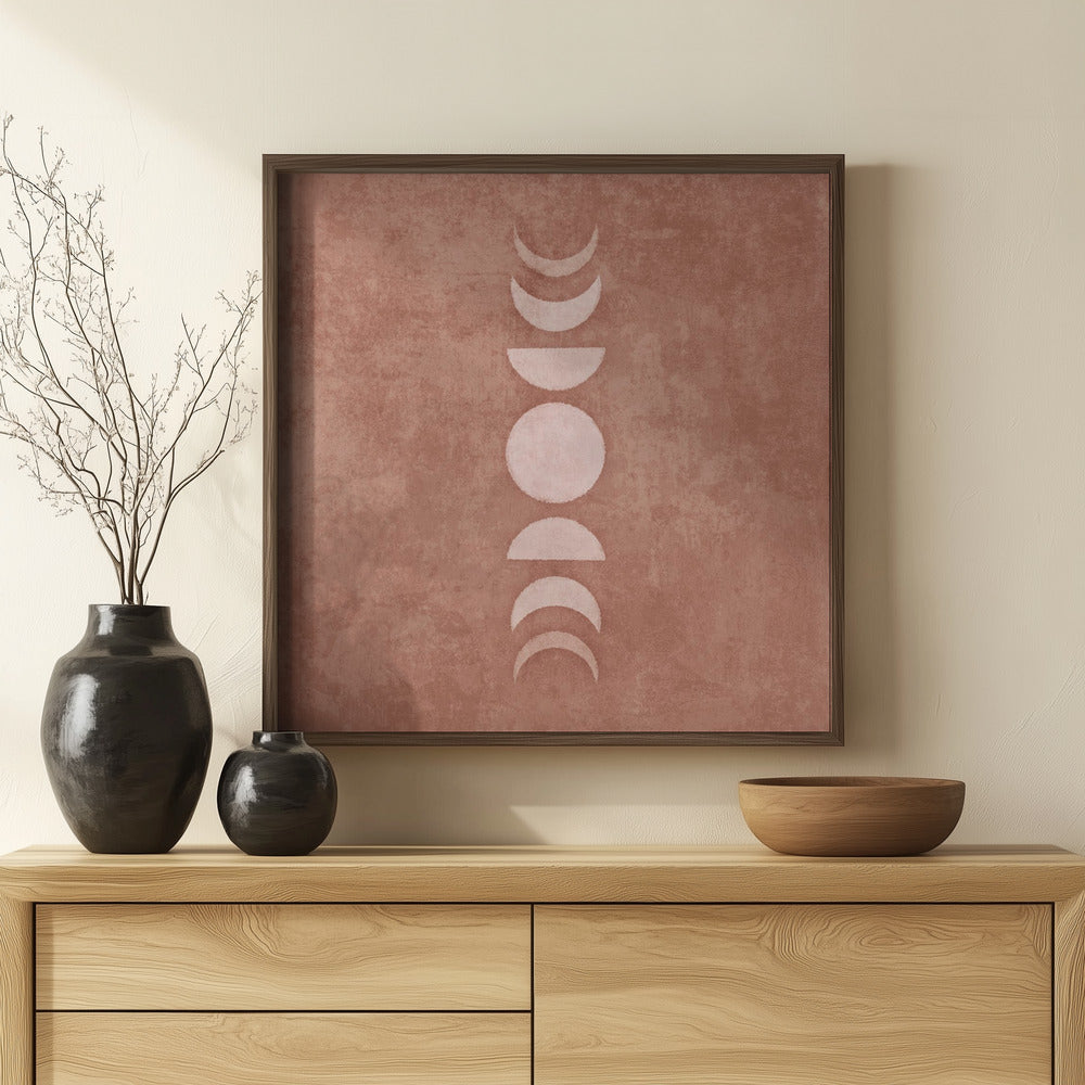 Somon Moon Phase Poster