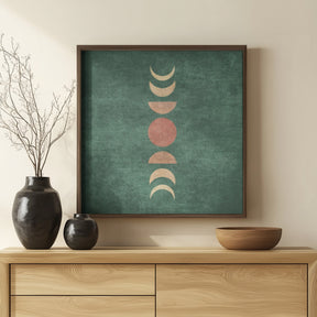 Moon Phases Poster