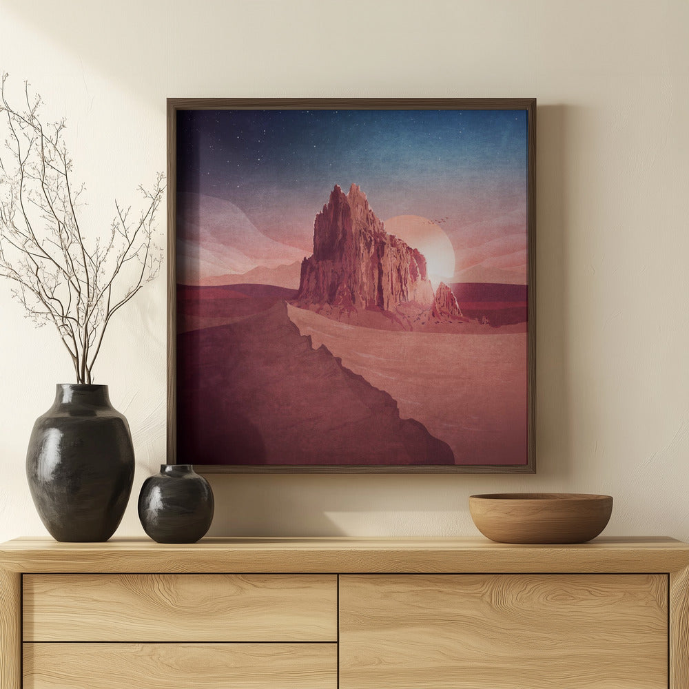 Shiprock Poster