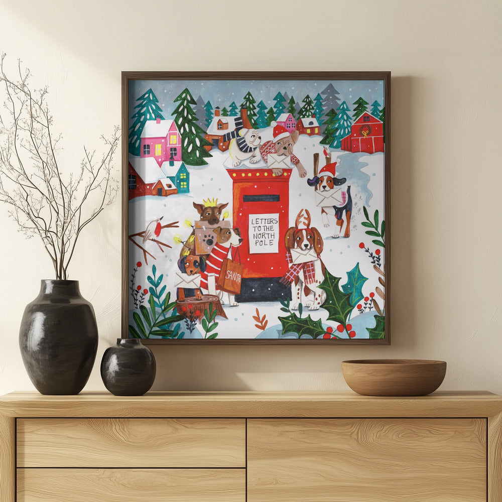 Christmas post Poster