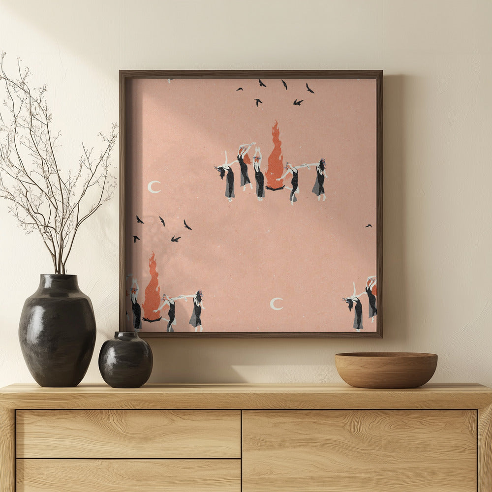 Coven pattern 2 Poster