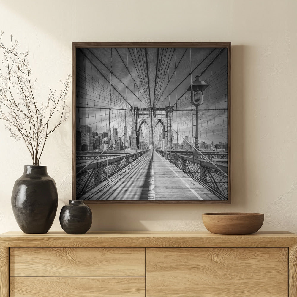 NYC Brooklyn Bridge Poster