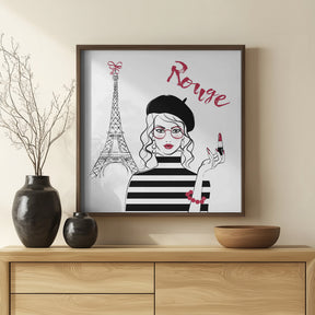 Paris Rouge Poster