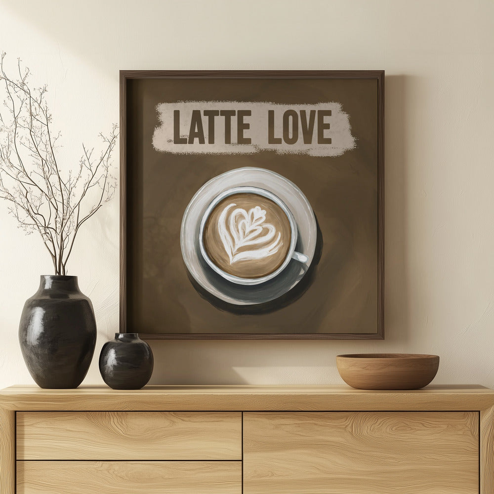 Latte Love Poster