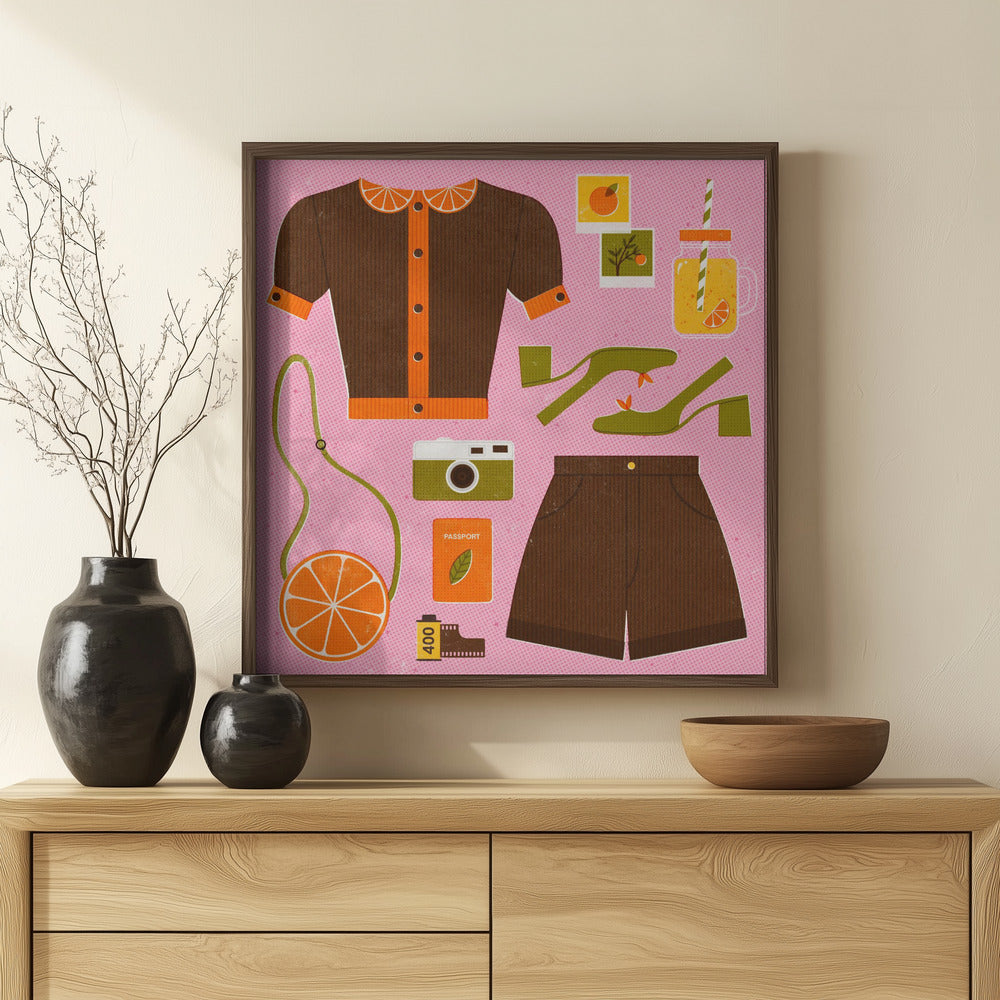 Orange Poster