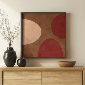 Autumn Mid Century Earthy 24 Poster