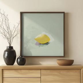 A lemon Poster