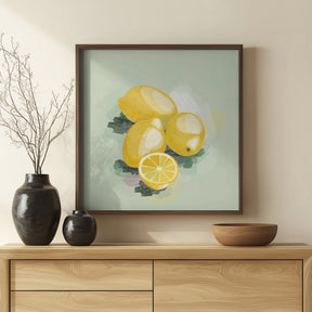 Three and a half lemons Poster