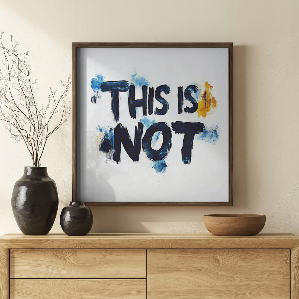 This Is Not Poster