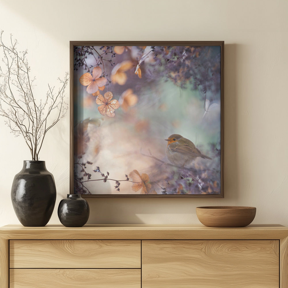 Hydrangea fantasy Poster