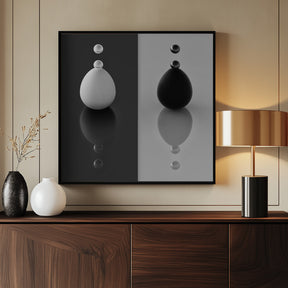 Yin Yang Eggs Poster