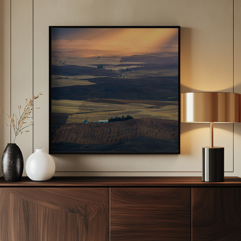 Palouse Impression Poster