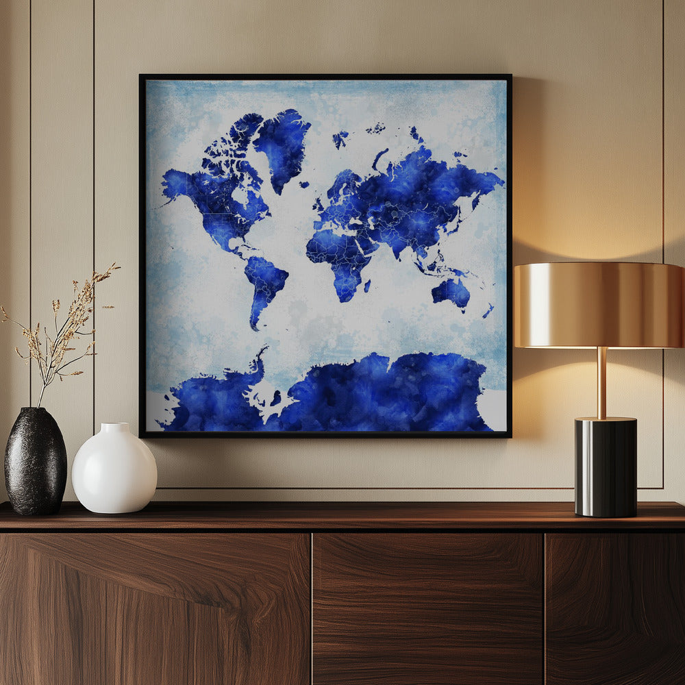 Georgino world map Poster