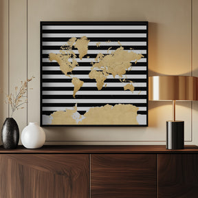 Harper world map Poster