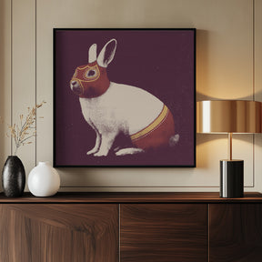 Lapin Catcheur Poster