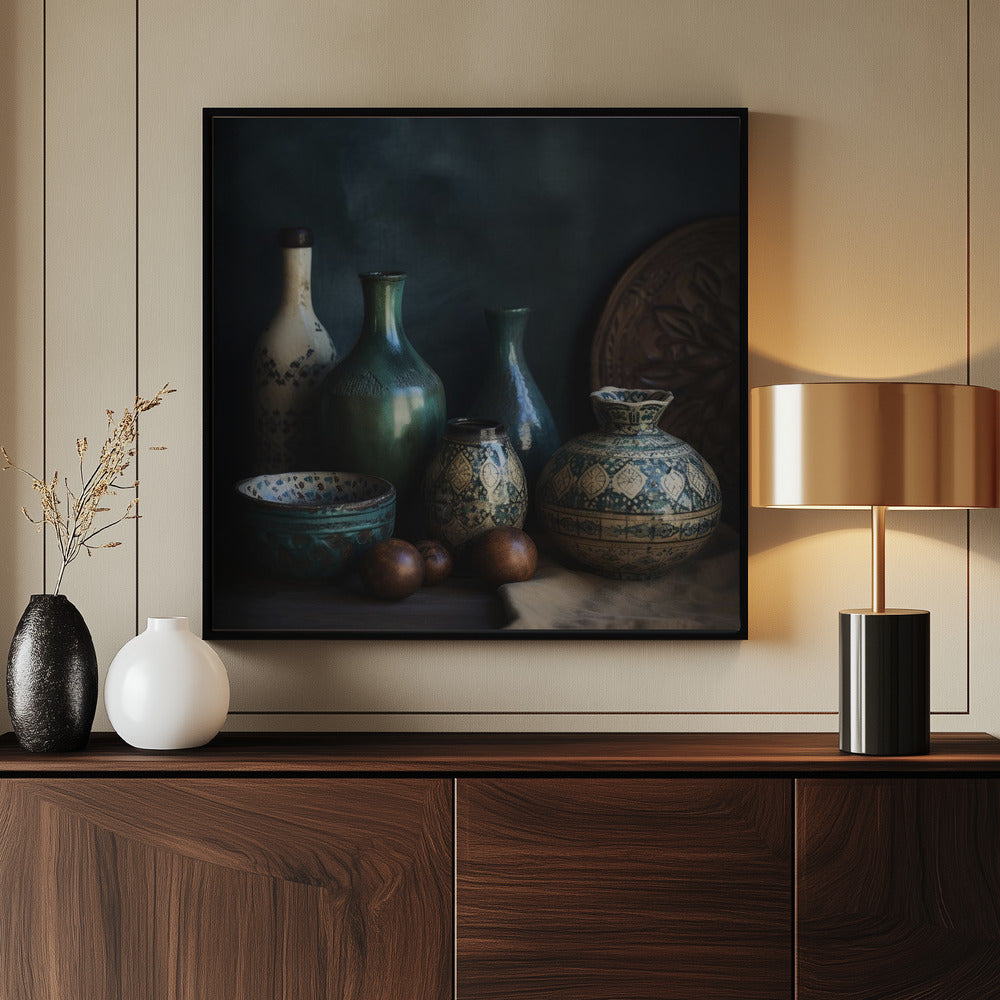 Moroccan Still Life No 4 Poster