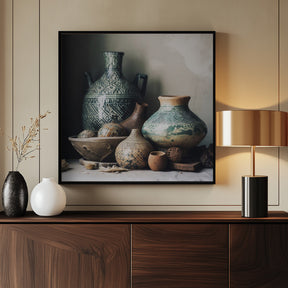 Moroccan Still Life No 11 Poster