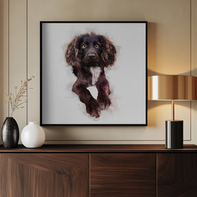 Baby Puppy Poster