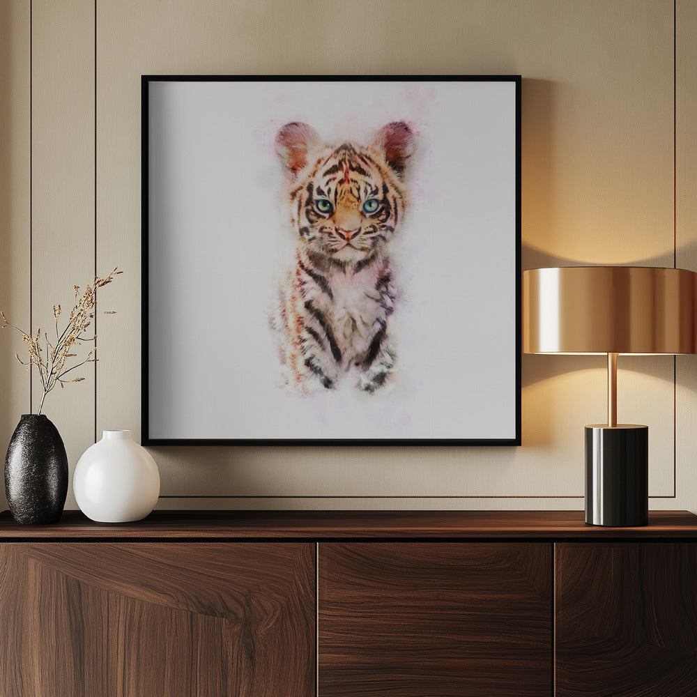 Baby Tiger Poster