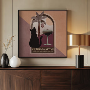 Kokteyl Ezpresso Martini Poster