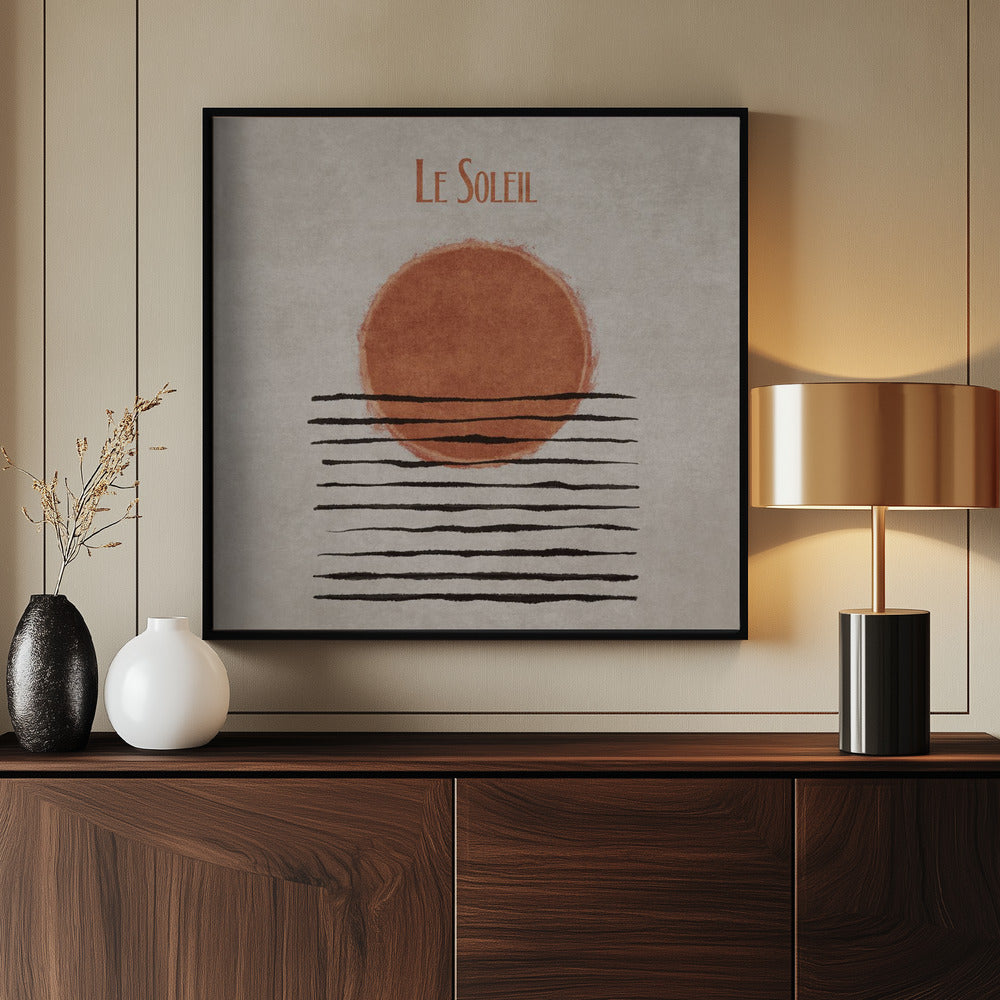 Le Soleil Poster