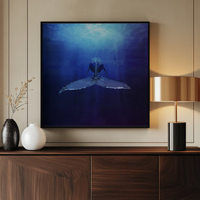 Whale Poster