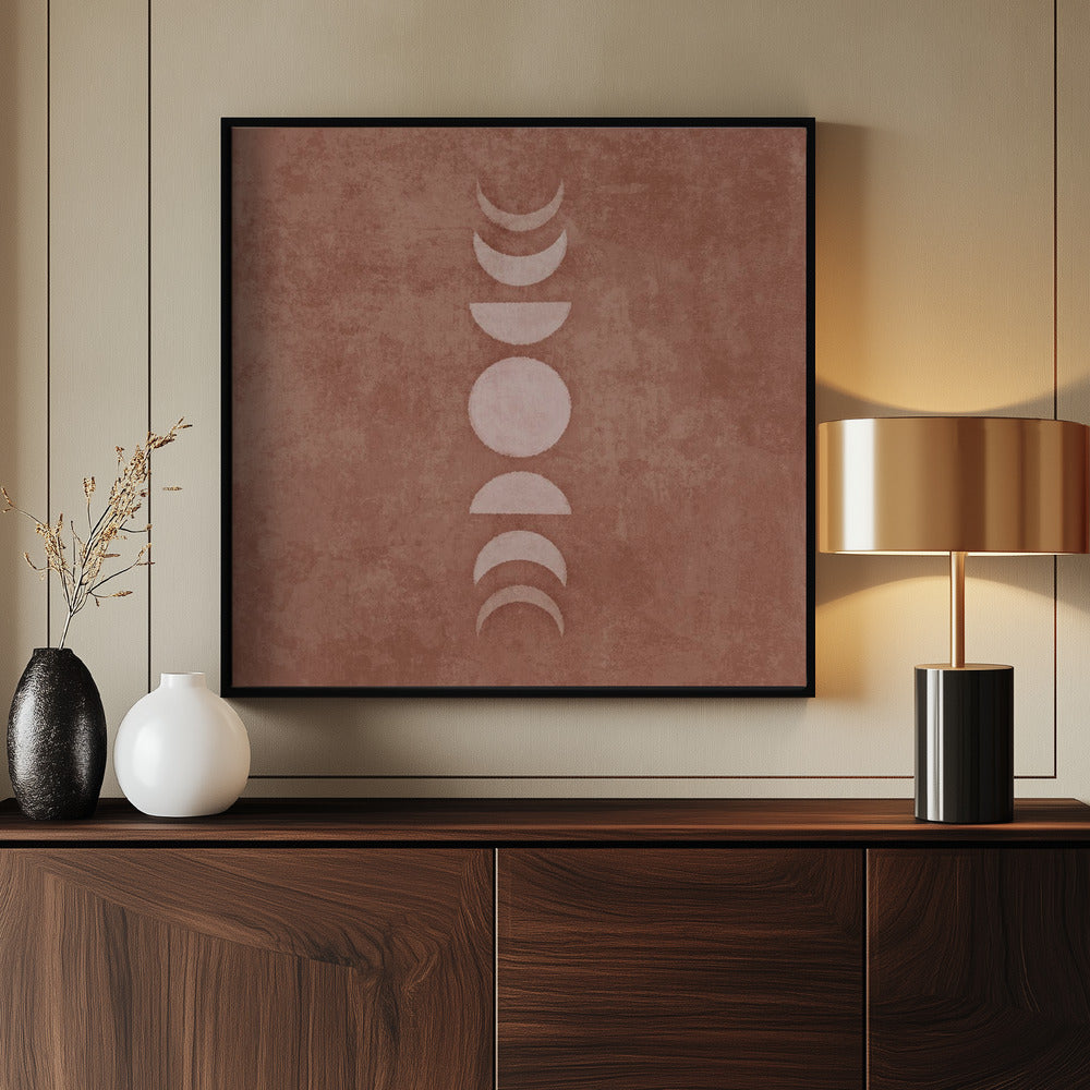 Somon Moon Phase Poster