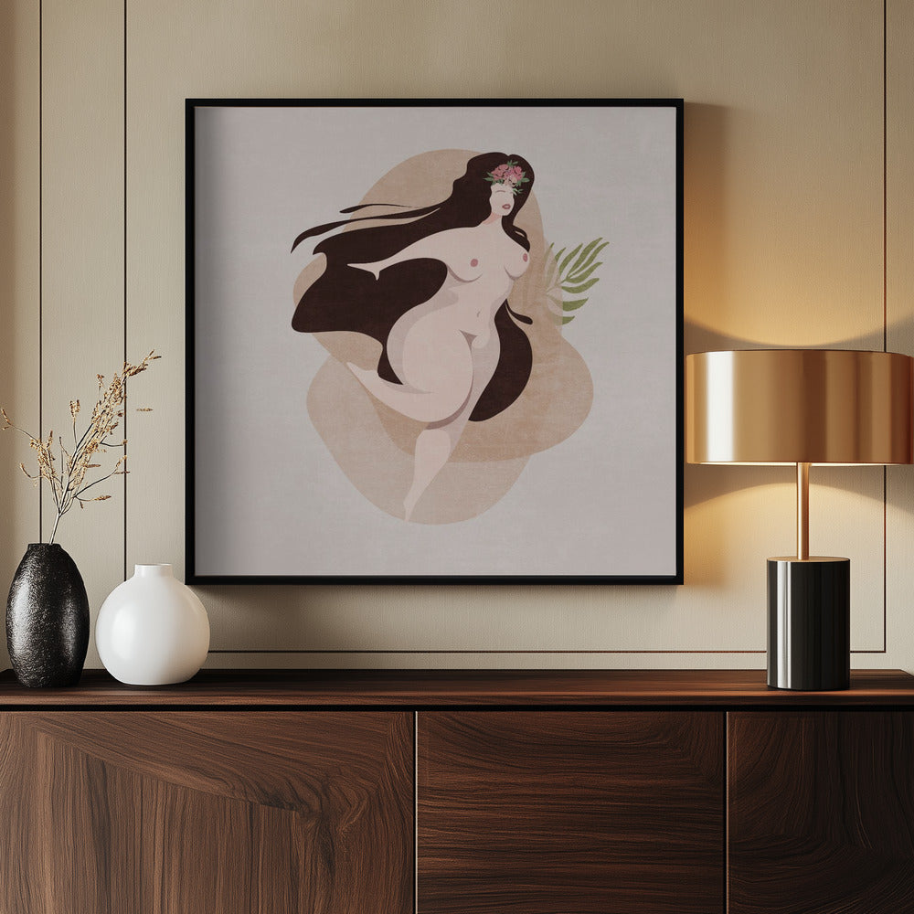 Beautiful Curvy Lady 01 Poster