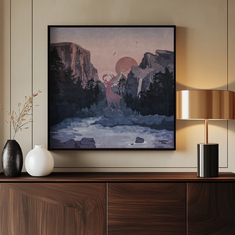 Sephia Yosemite Copy Poster