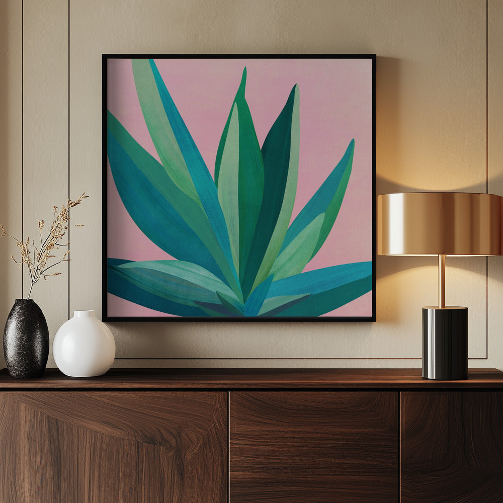 Colorful Agave 4 Poster