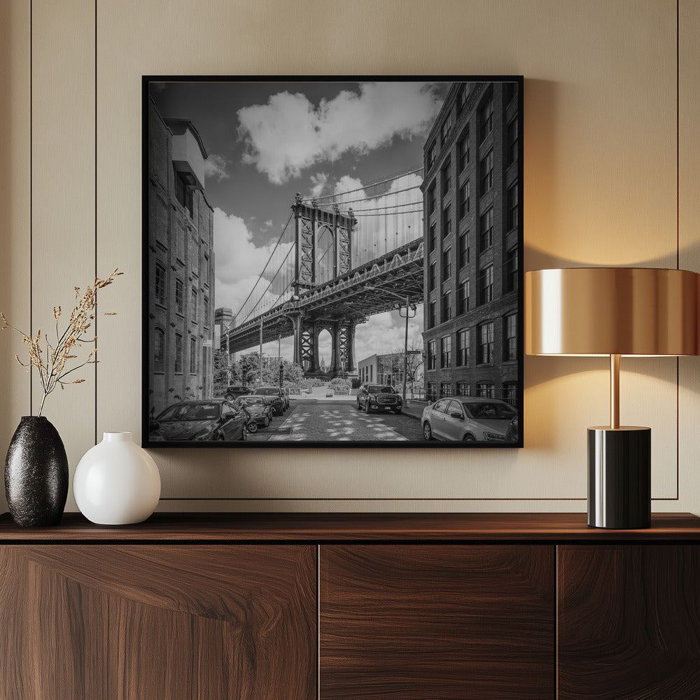 NYC Manhattan Bridge Poster