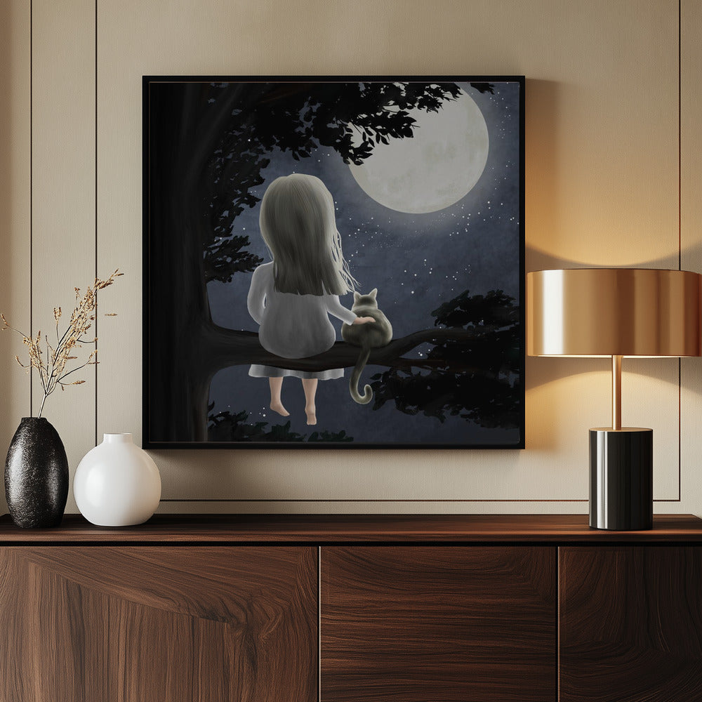 Under the moon Poster