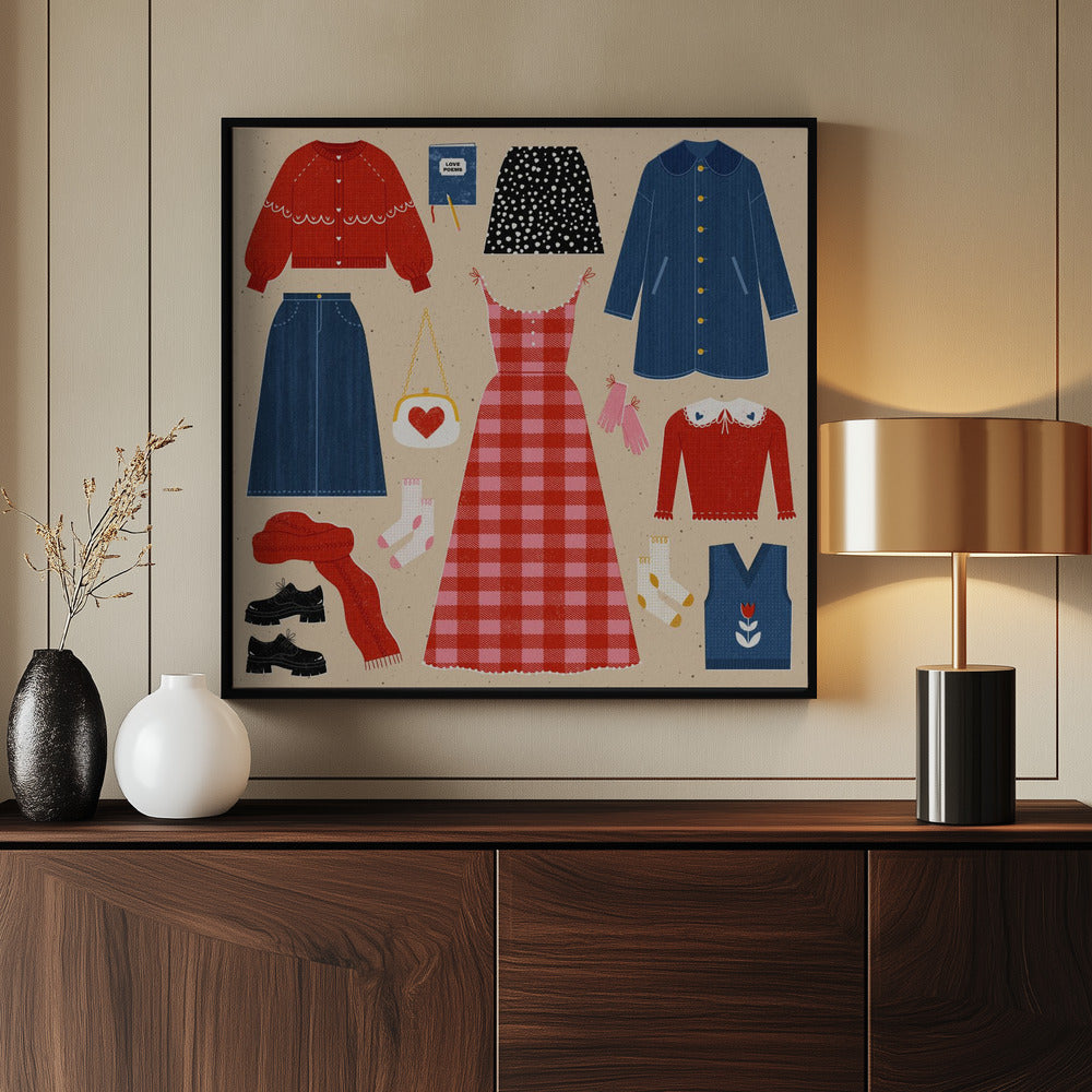 Valentines Outfits Poster