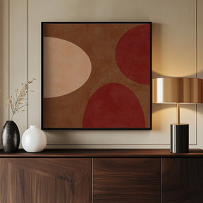 Autumn Mid Century Earthy 24 Poster