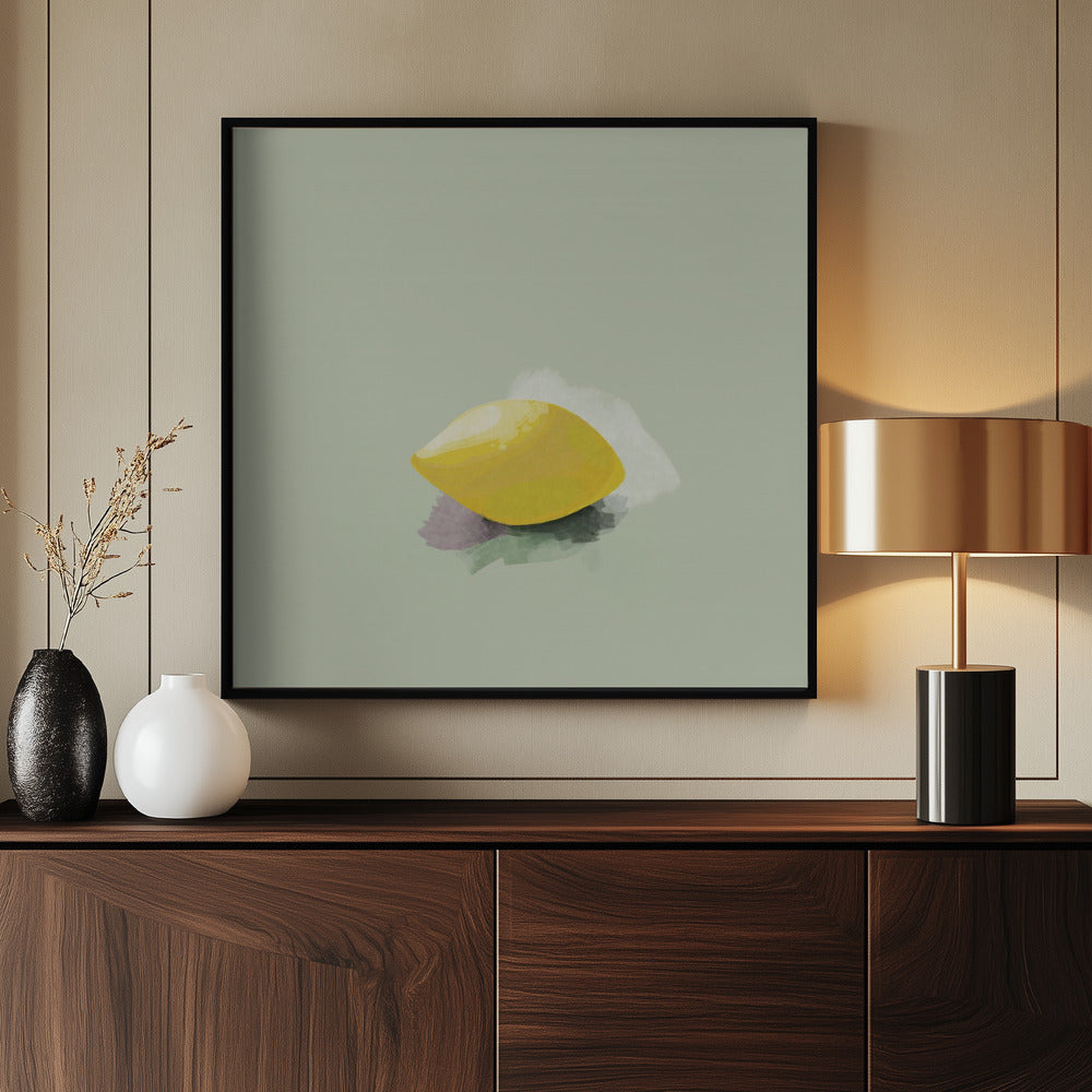 A lemon Poster