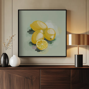 Three and a half lemons Poster