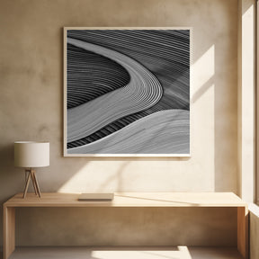 The wood project III - Zen garden Poster