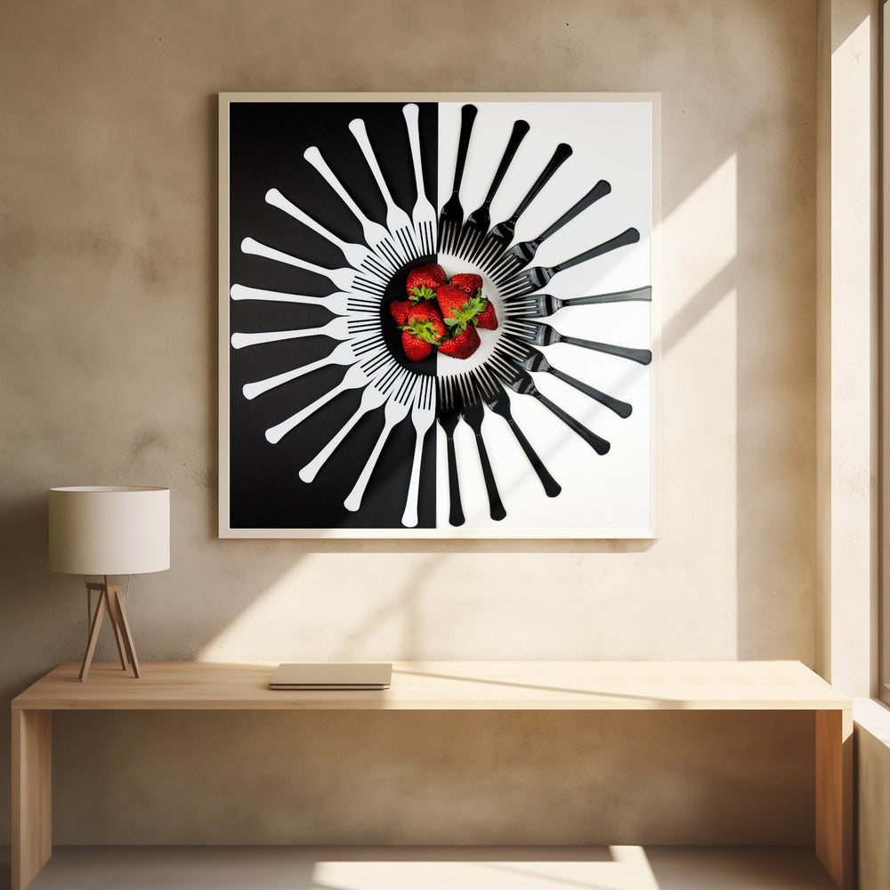 Strawberry Designs Poster