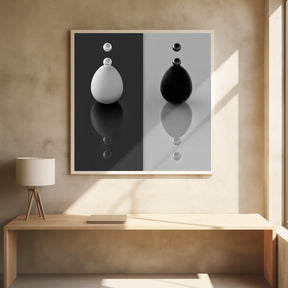 Yin Yang Eggs Poster