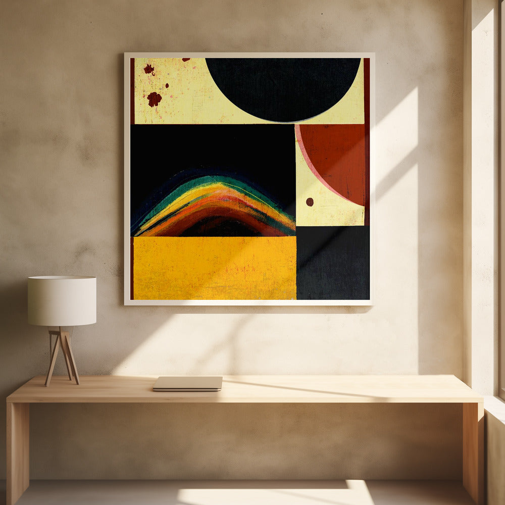 The Space Rainbow Poster