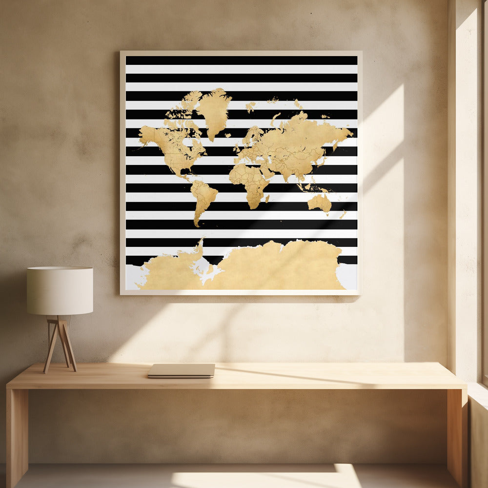 Harper world map Poster